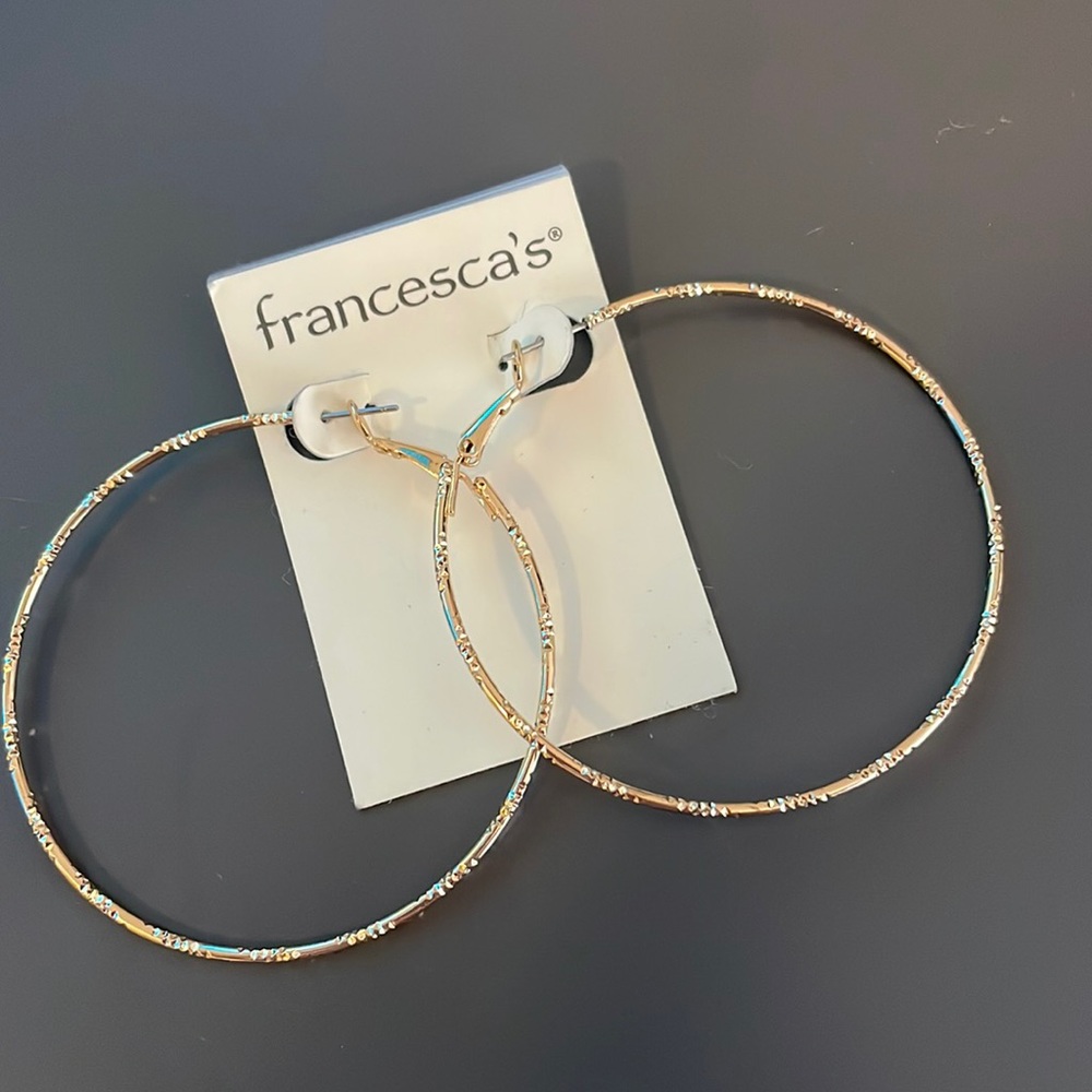 Gold Hoop Earrings